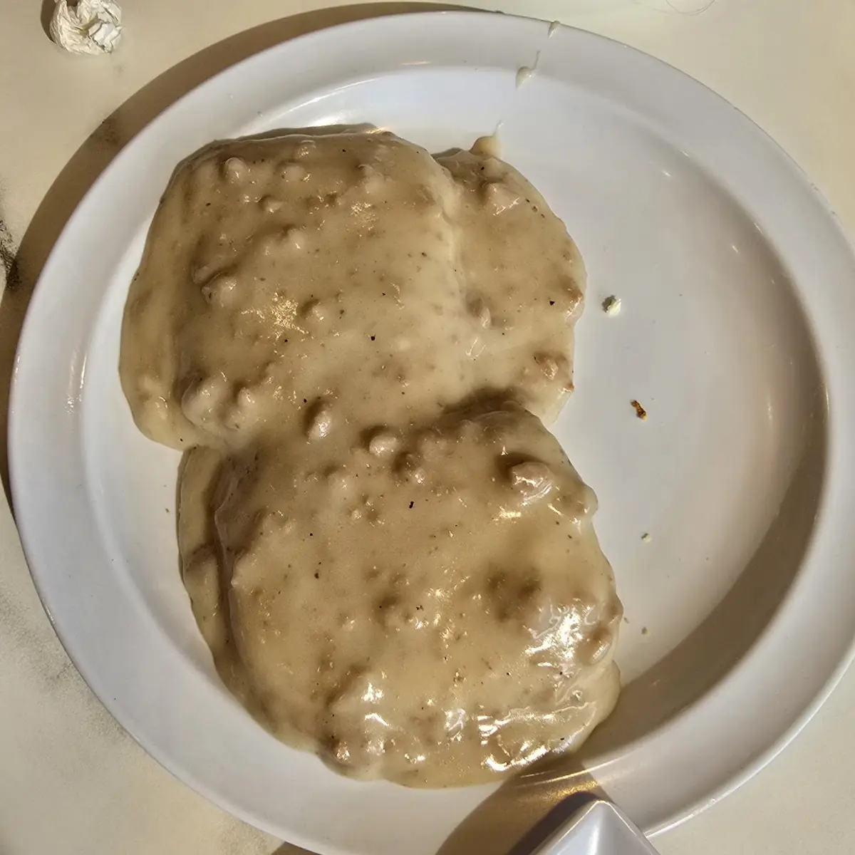 Cup of Sausage Gravy