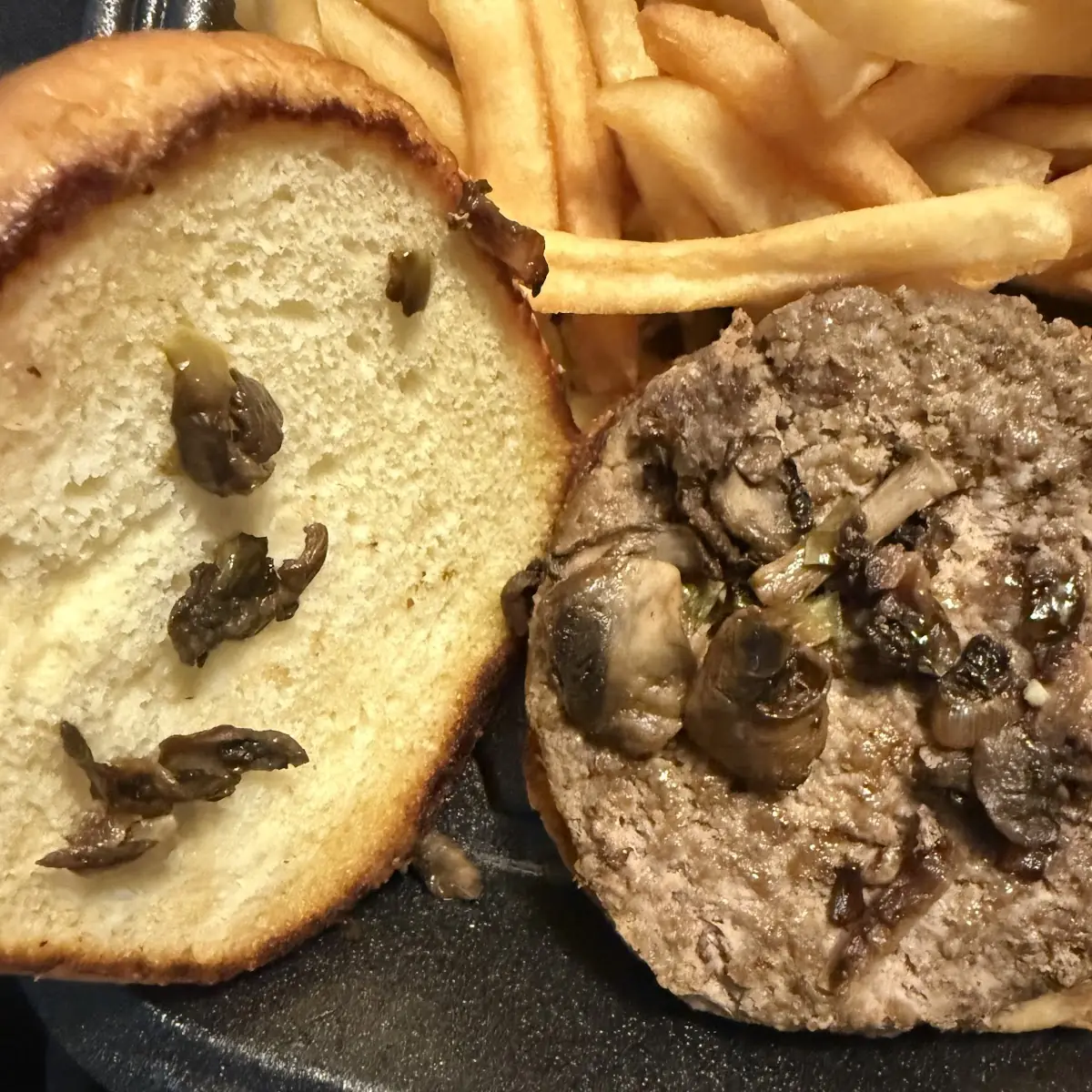 Mushroom Swiss Burgers