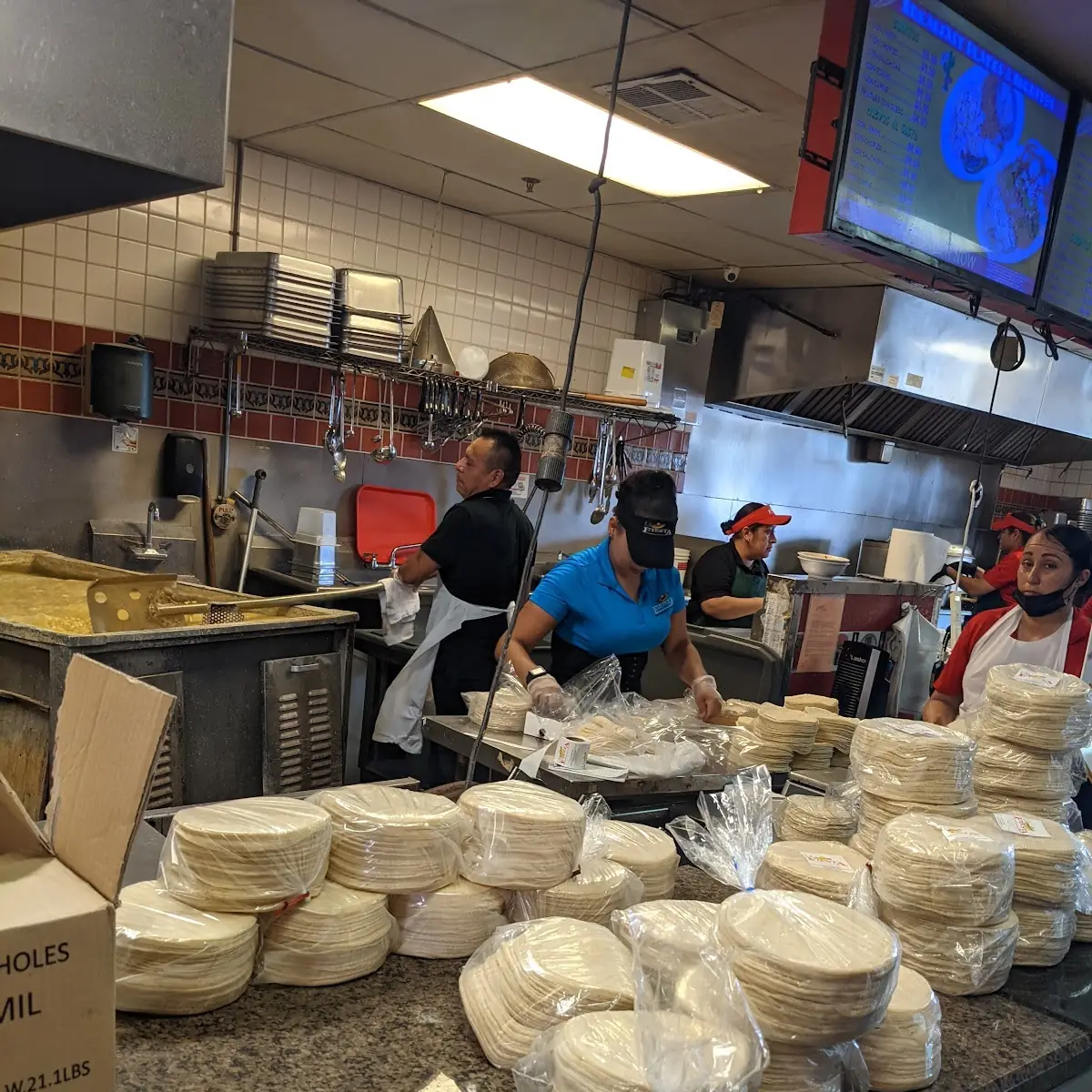 Freshly Made Corn Tortilla