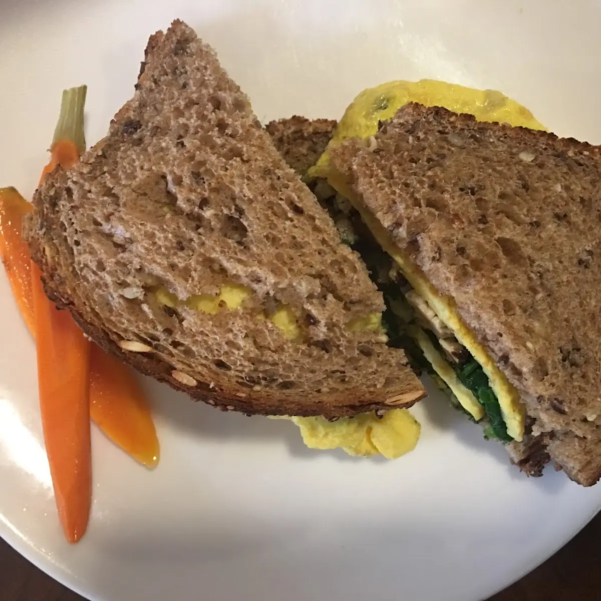 Breakfast Sandwich on Multigrain