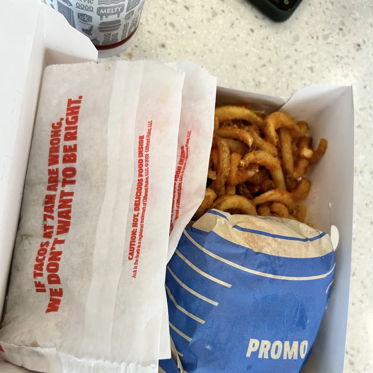 Sriracha Curly Fry Burger