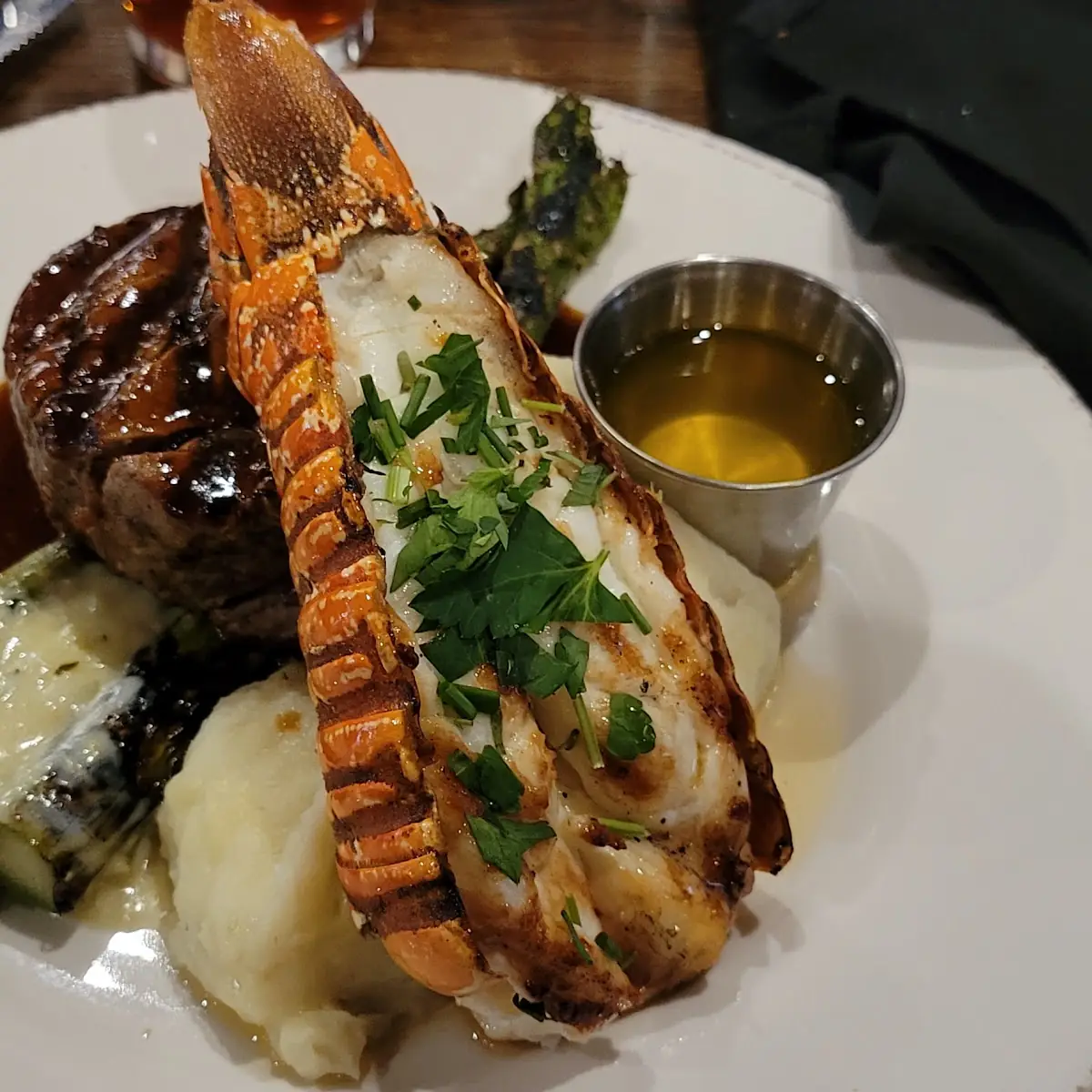 Sirloin & Crab Cake