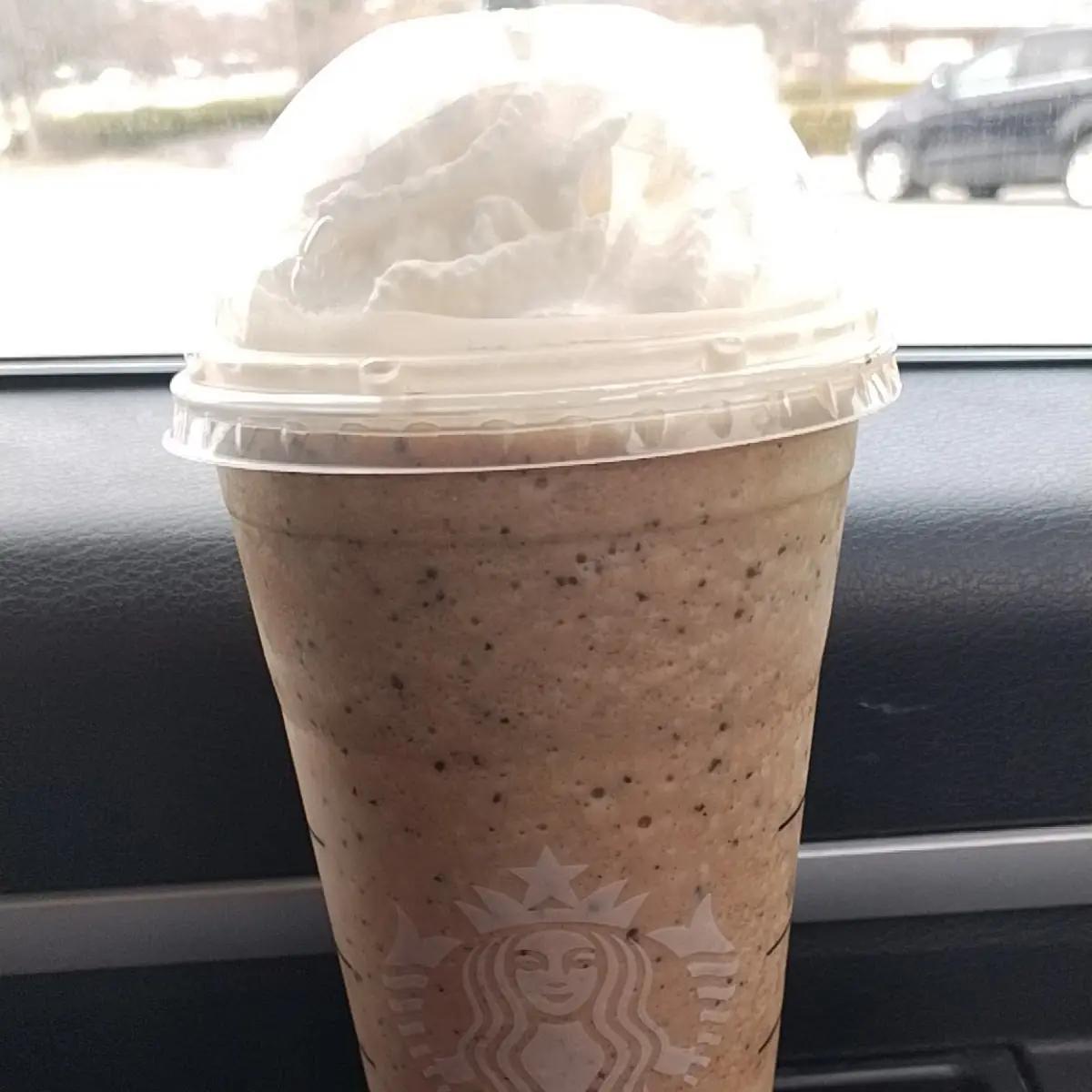 White Chocolate Mocha Frappe with Espresso in Java Chips