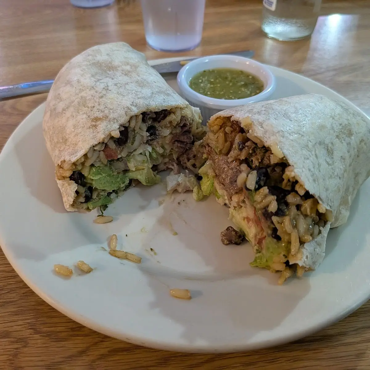Rice & Bean Burrito