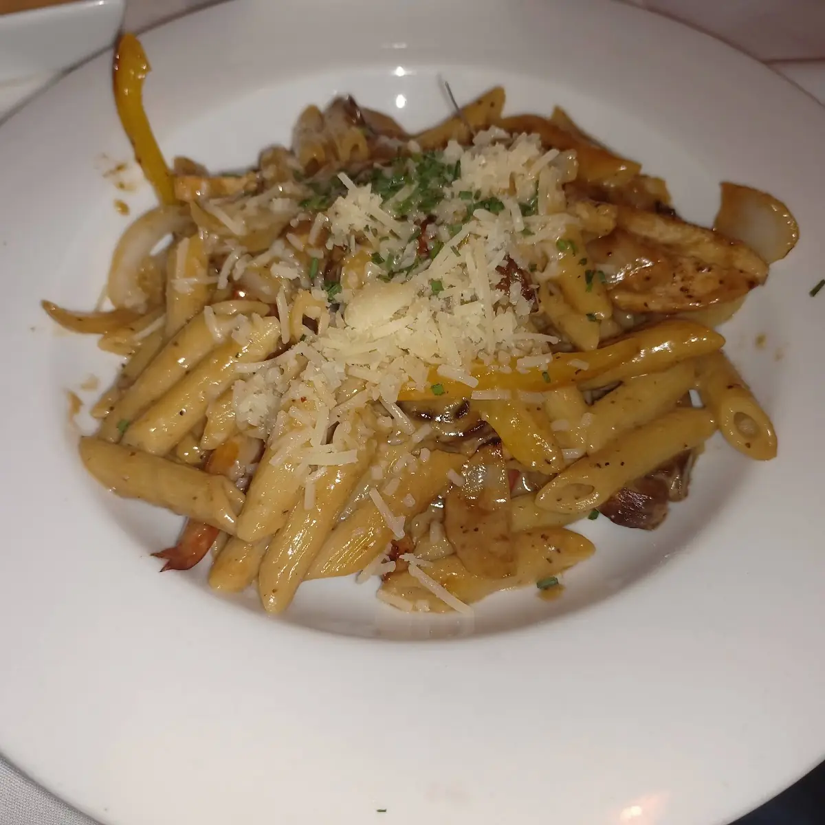 Whiskey Peppercorn Chicken Pasta