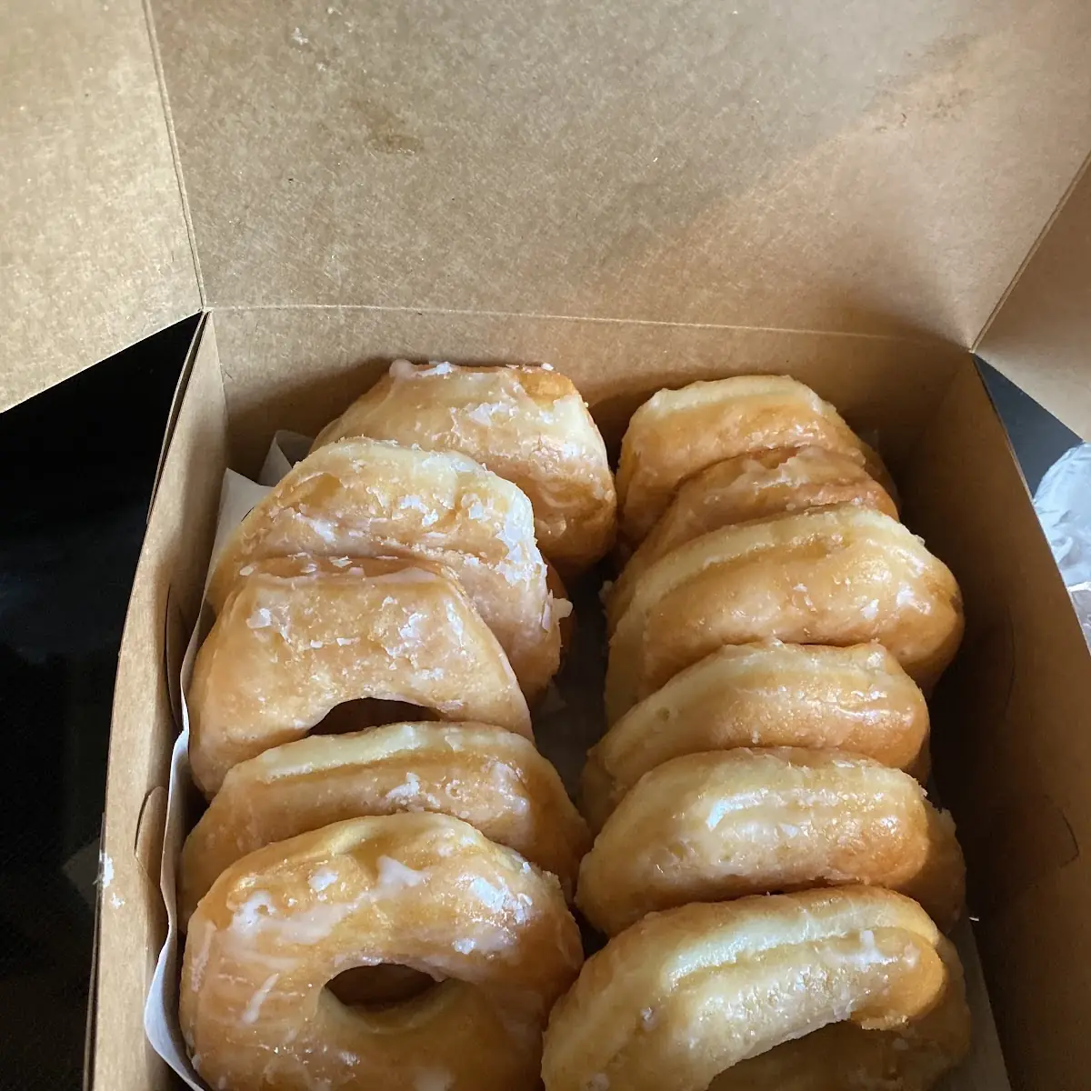 Assorted Glazed and Frosted Donuts