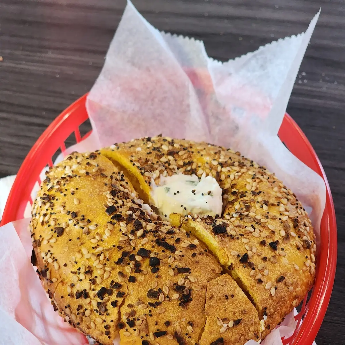 Egg Everything Bagel with Jalepeno