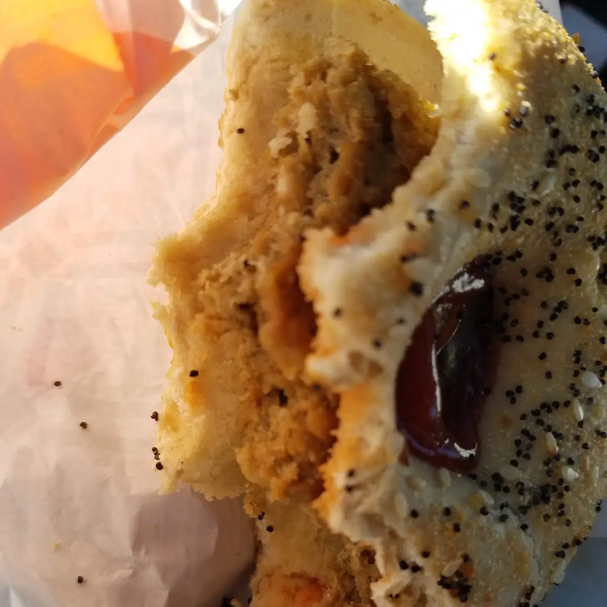 Everything Bagel with Beyond Sausage