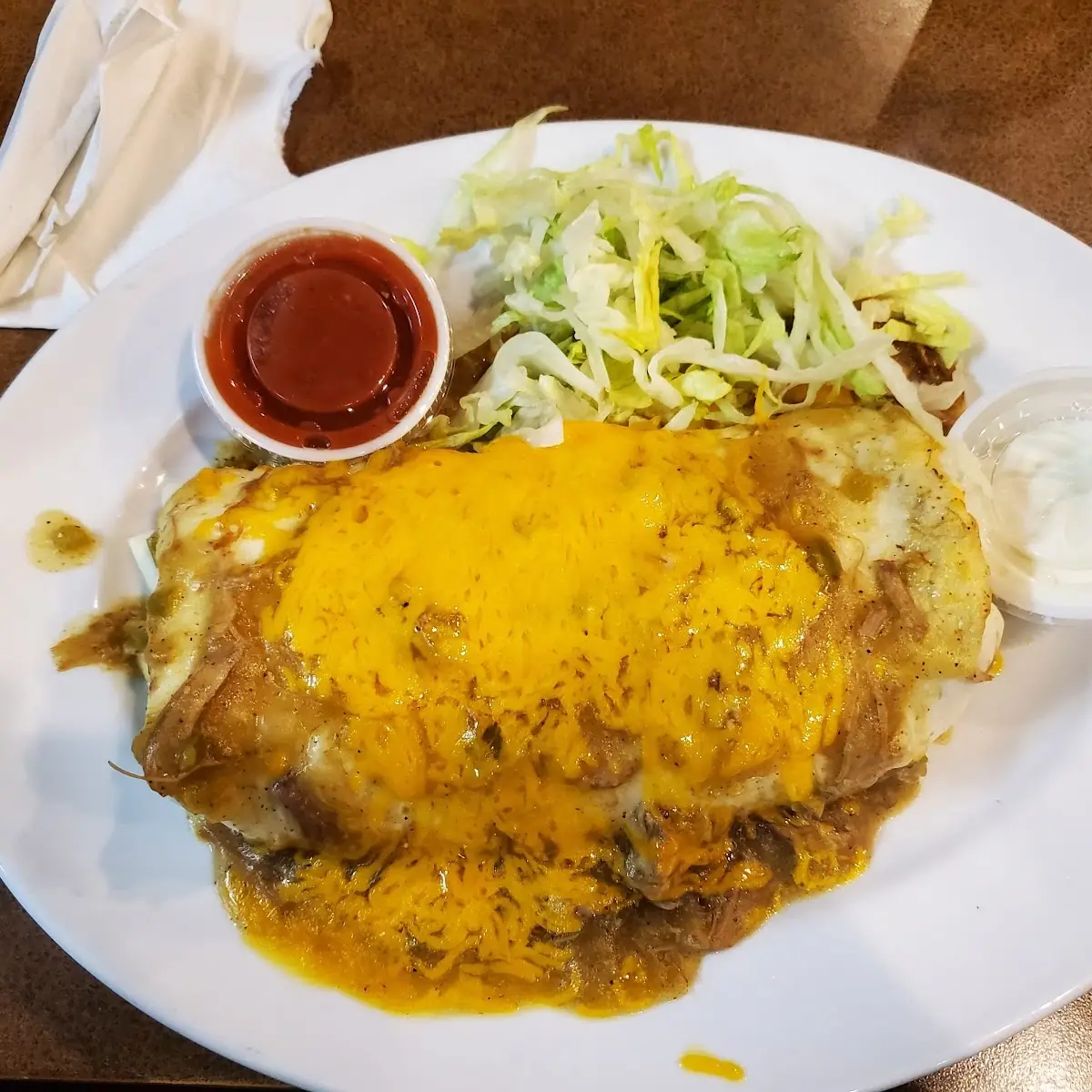 Chile Verde Breakfast Burrito