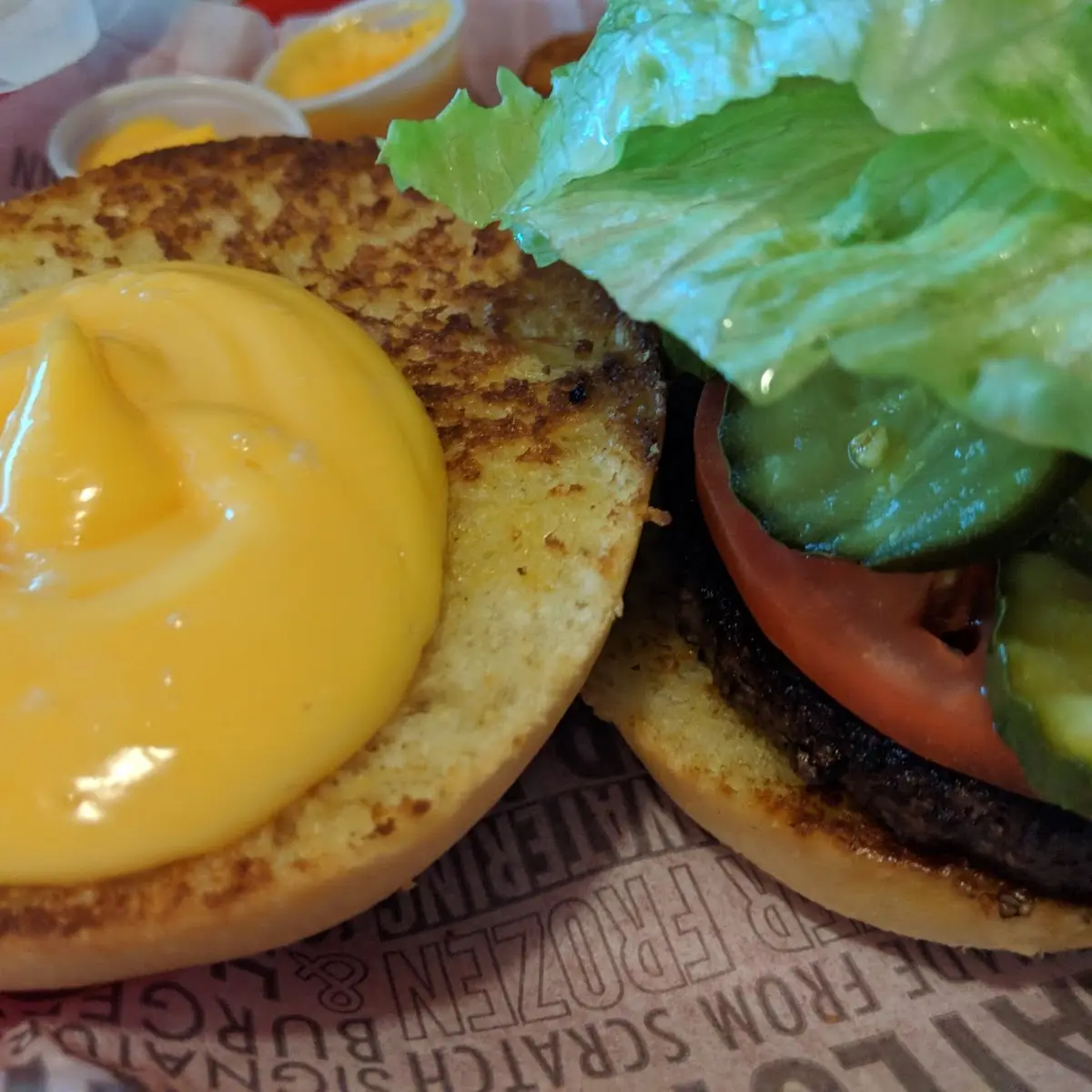 Half Pound Burger