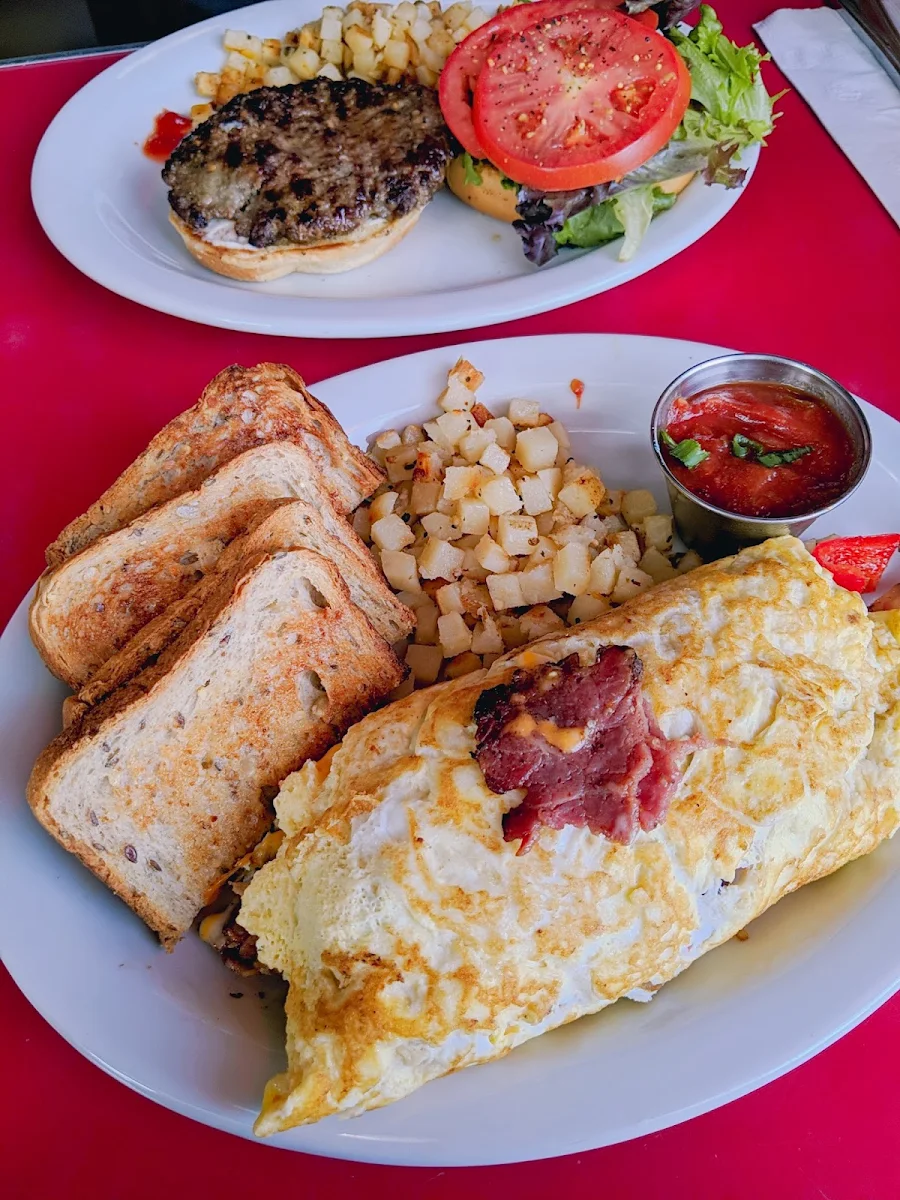 Montreal Smoked Meat Omelette