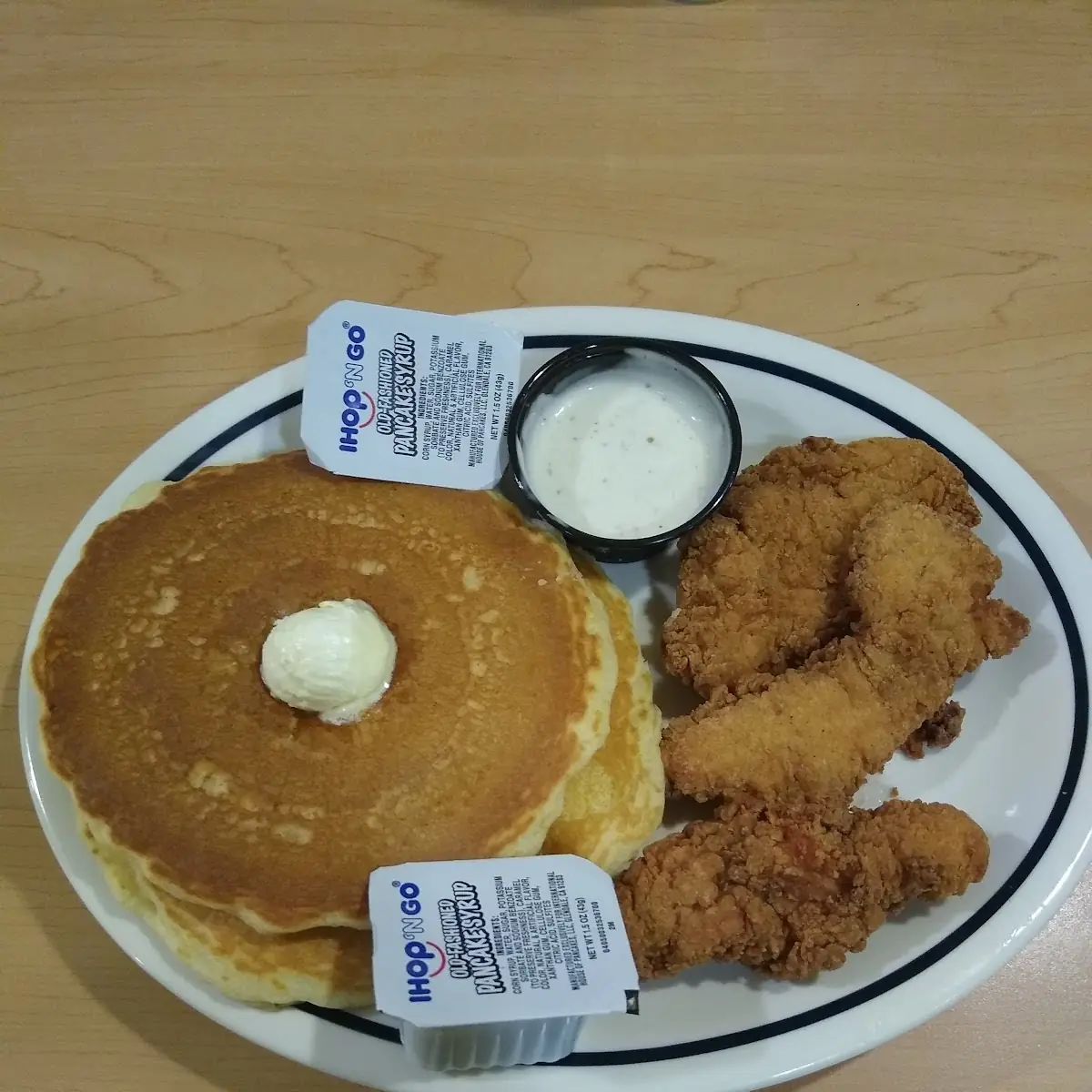 Chicken and Buttermilk Pancakes