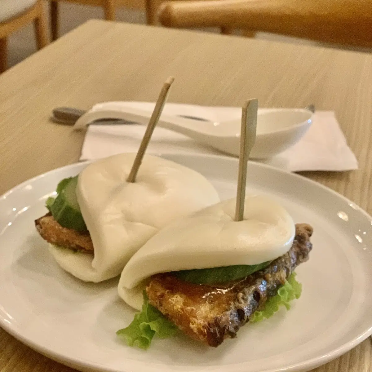 Steamed Bao Buns with Pork