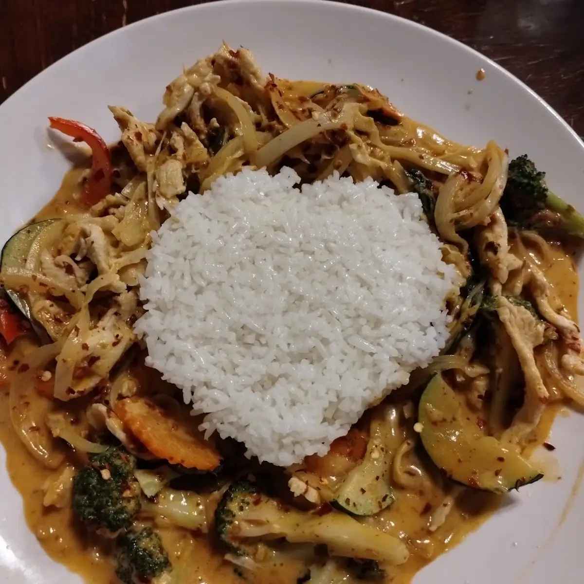 Thai Red Curry Chicken
