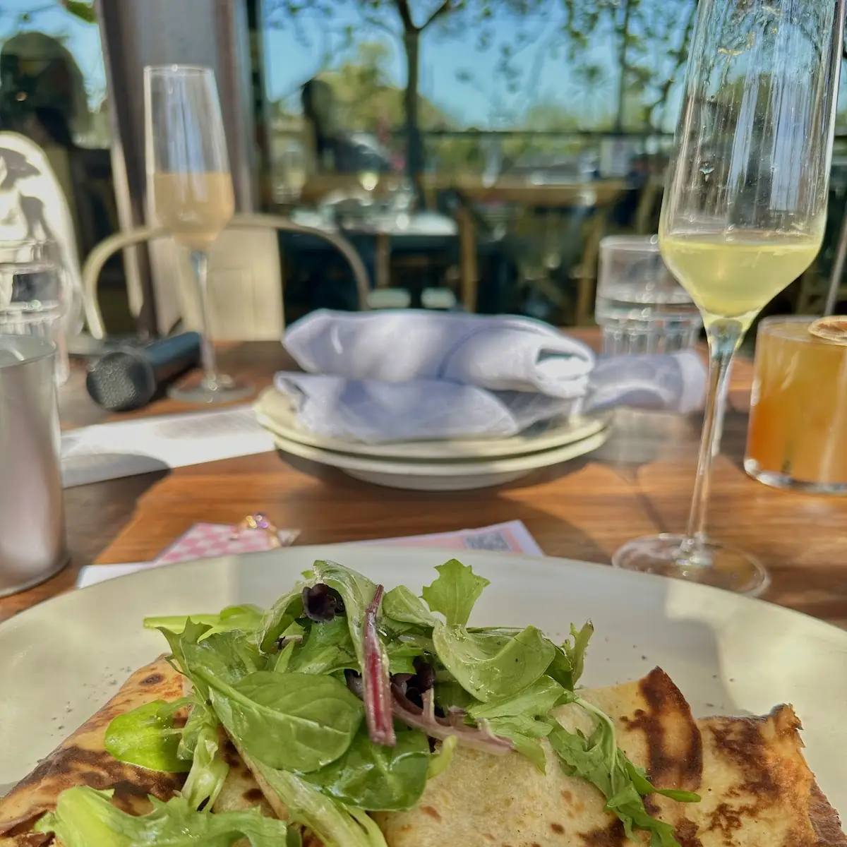 Ham &Cheese Crepe
