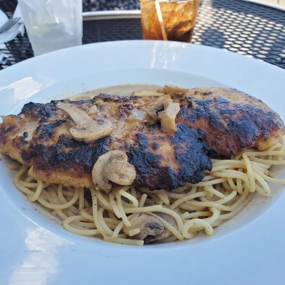 Grilled Chicken Marsala