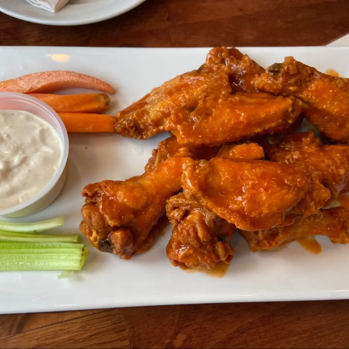Buffalo and Garlic Parmesan Wings