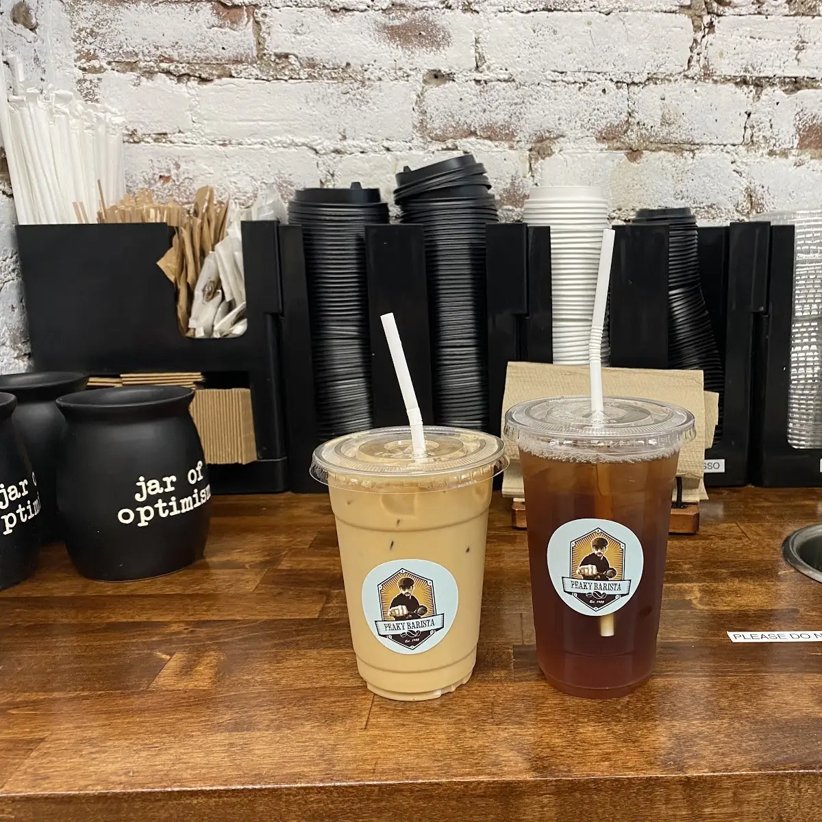 Iced Oat Milk Latte
