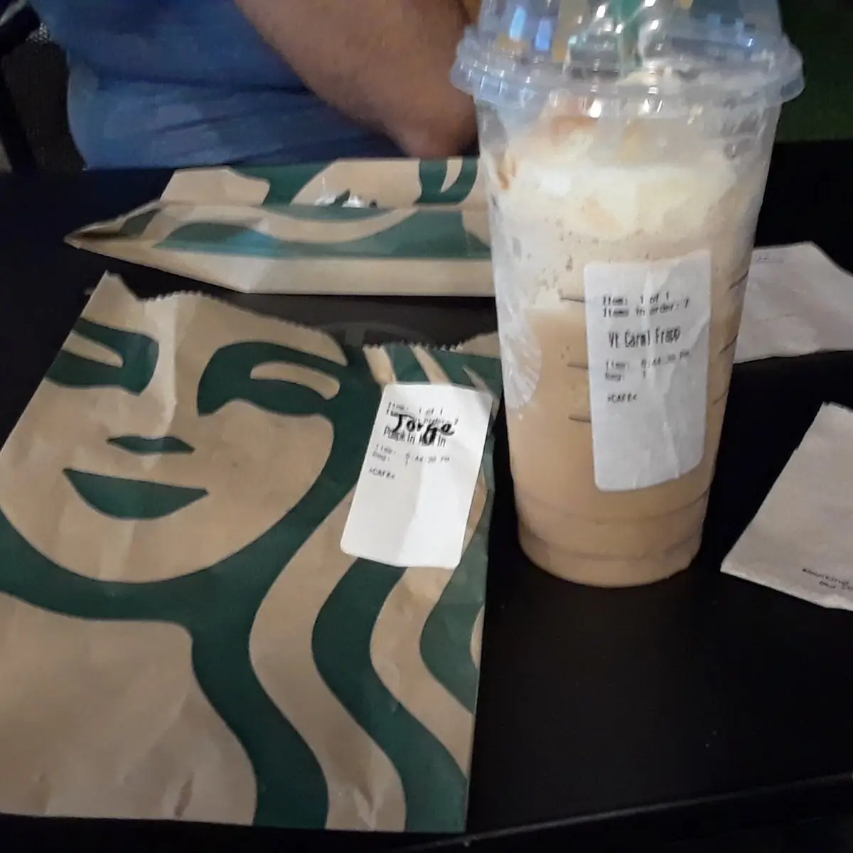 Caramel Frappuccino Blended Beverage