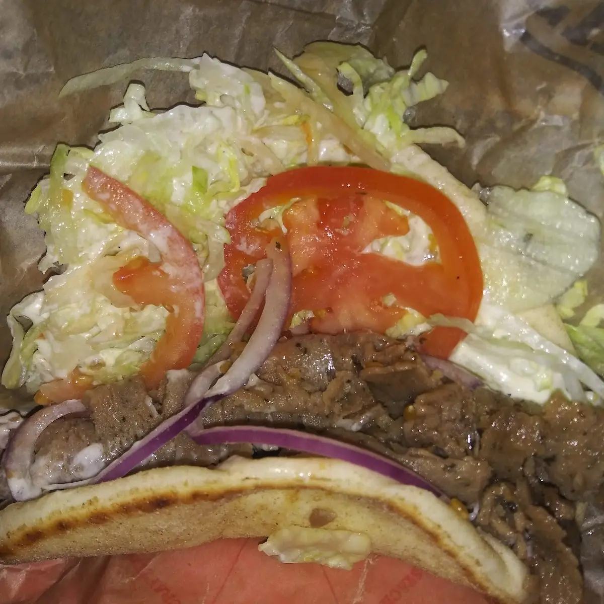 Gyro Sandwich