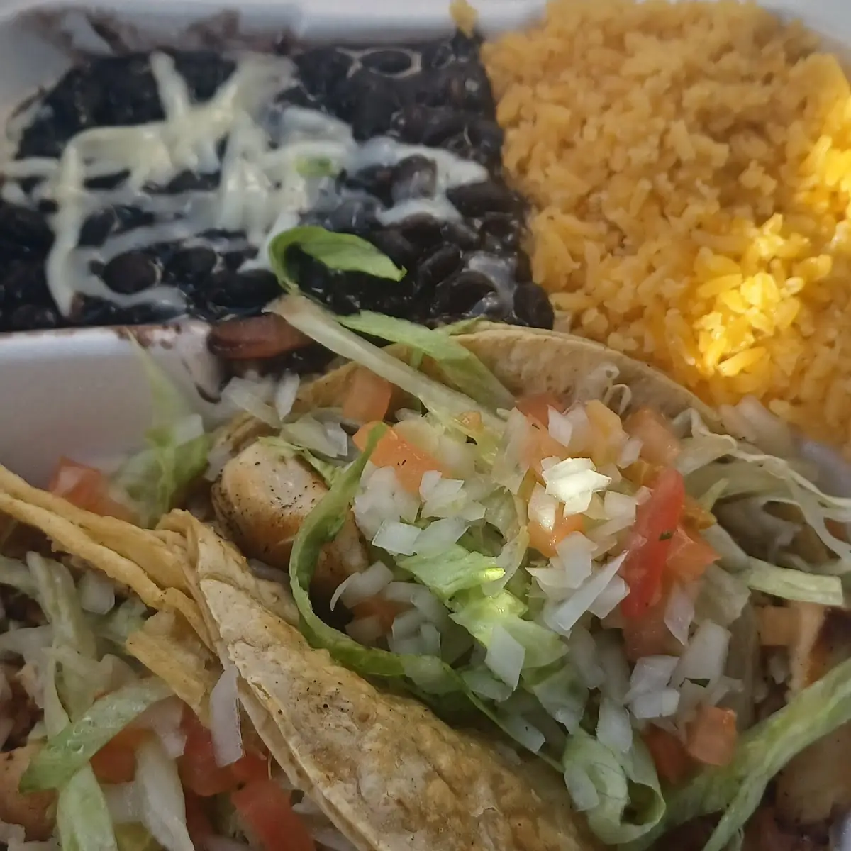 Chicken Taco Combo