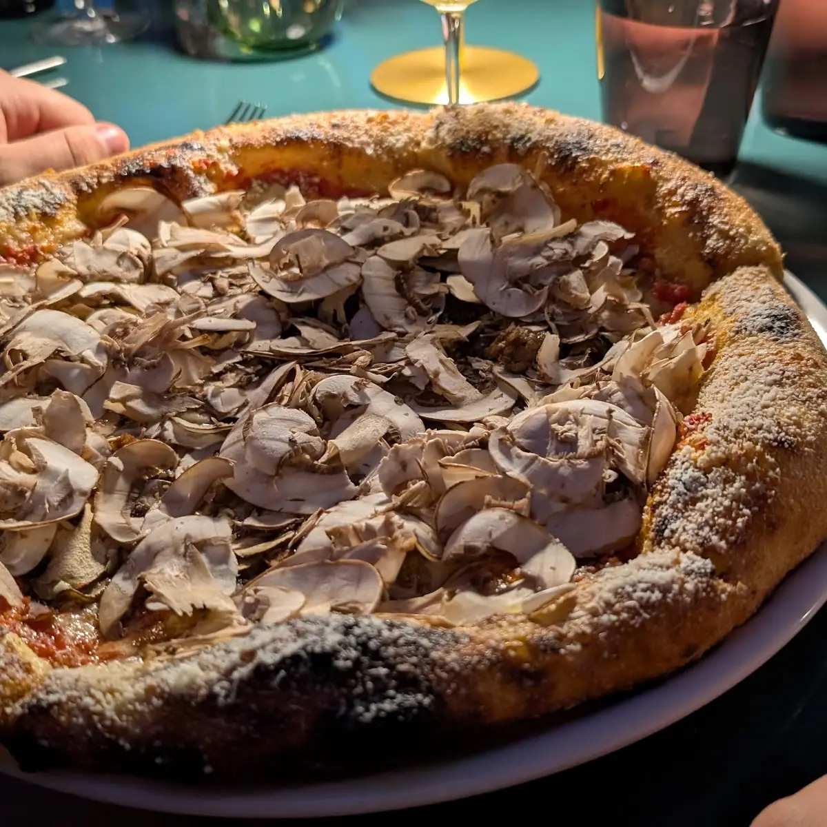 Mushroom Pizza