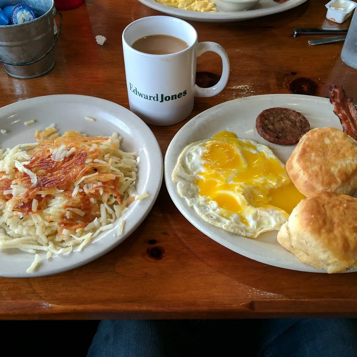 Hash Browns and Biscuits