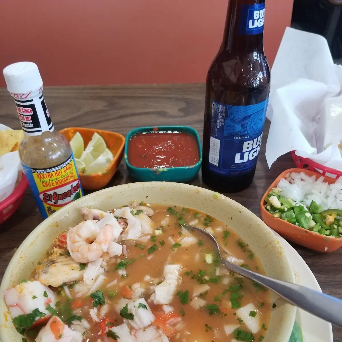 Bomba De Mariscos Seafood Soup