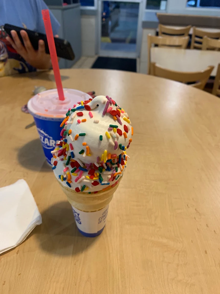 Cotton Candy Blizzard Treat