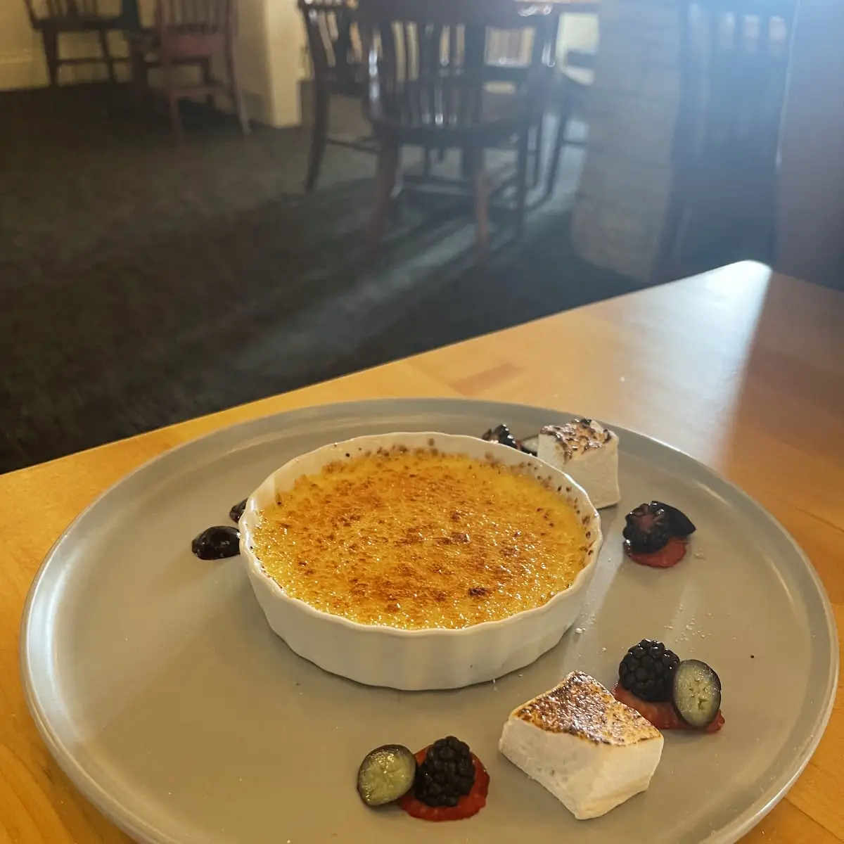 Creme Brulee with Homemade Marshmallows