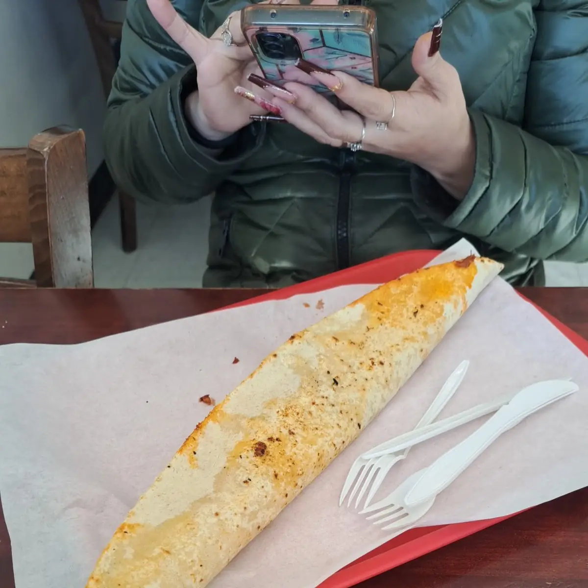 Quesadilla Chicharrón Prensado