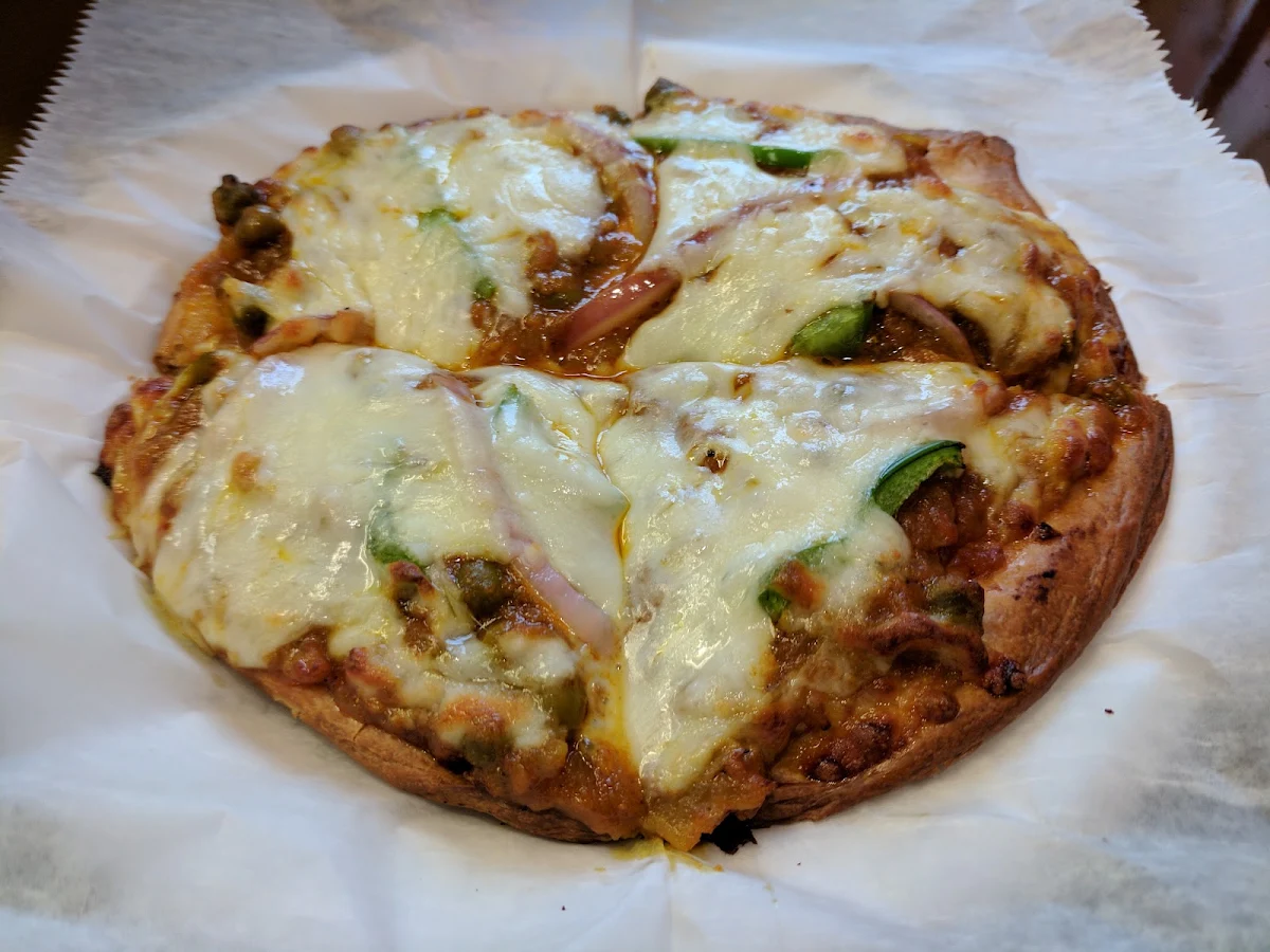 Pav Bhaji Pizza