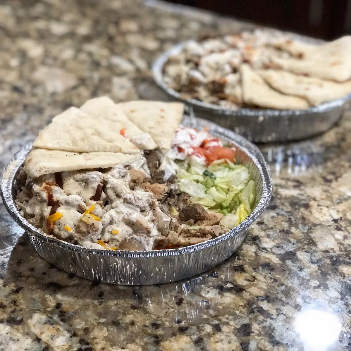 Lamb Gyro over Rice