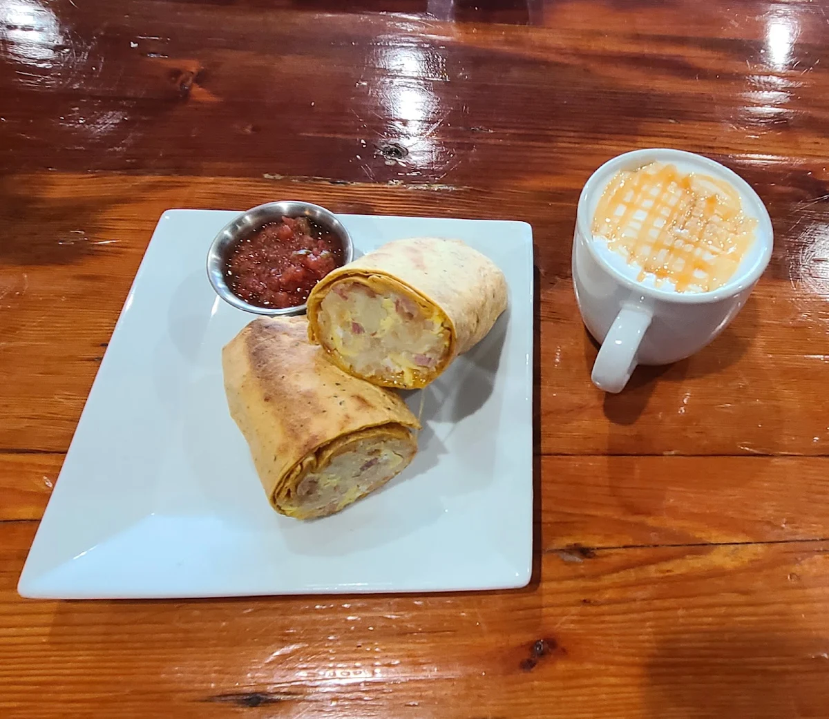 Veggie Breakfast Burrito