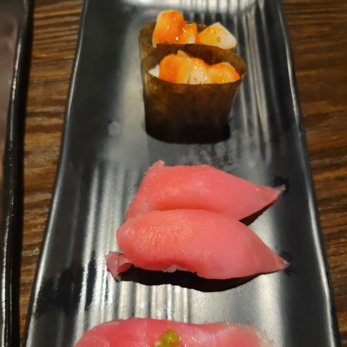 1 Bluefin Tuna Piece & Tuna Sushi