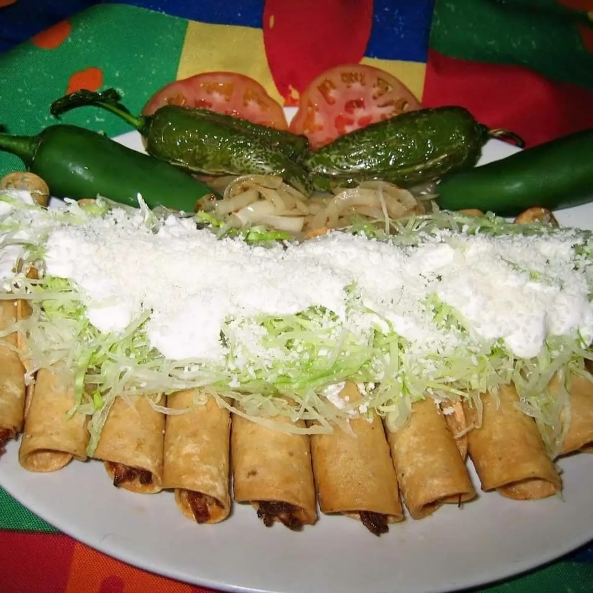 Flautas Dinner