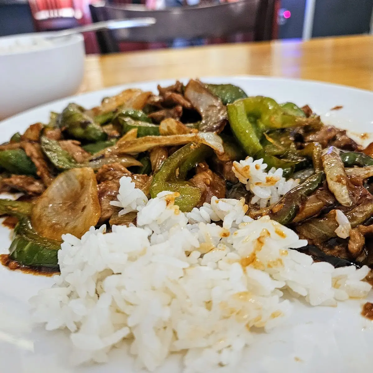 Thai Green Pepper Steak