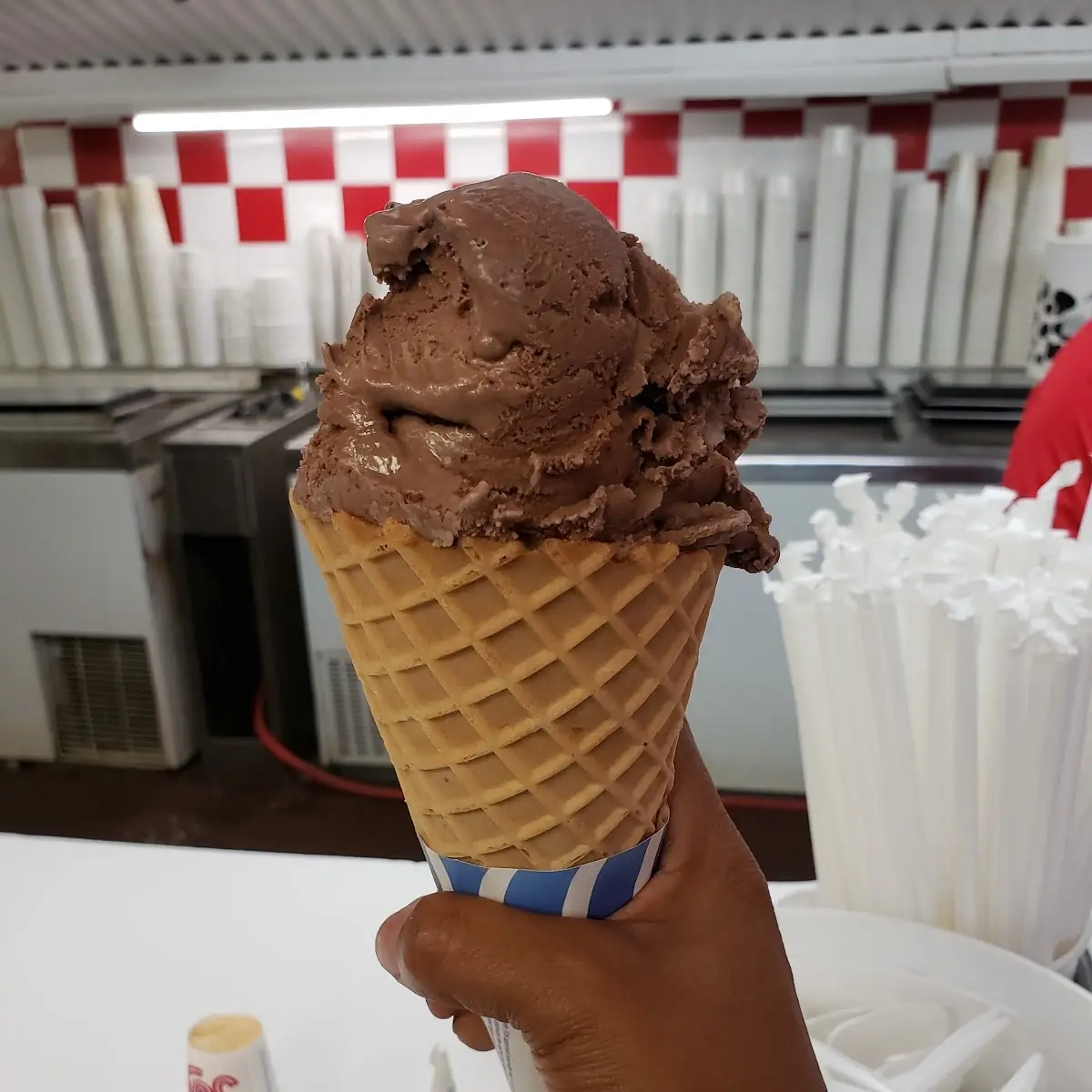 Hard Chocolate Ice Cream