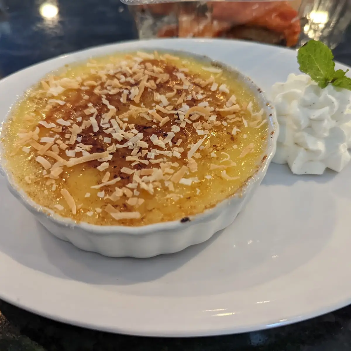 Coconut Creme Brulee