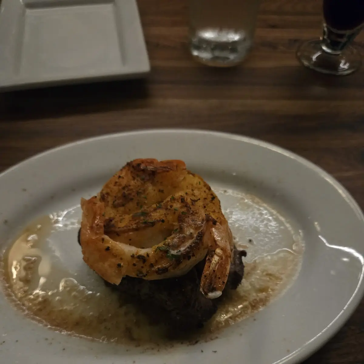 Filet Mignon and Shrimp