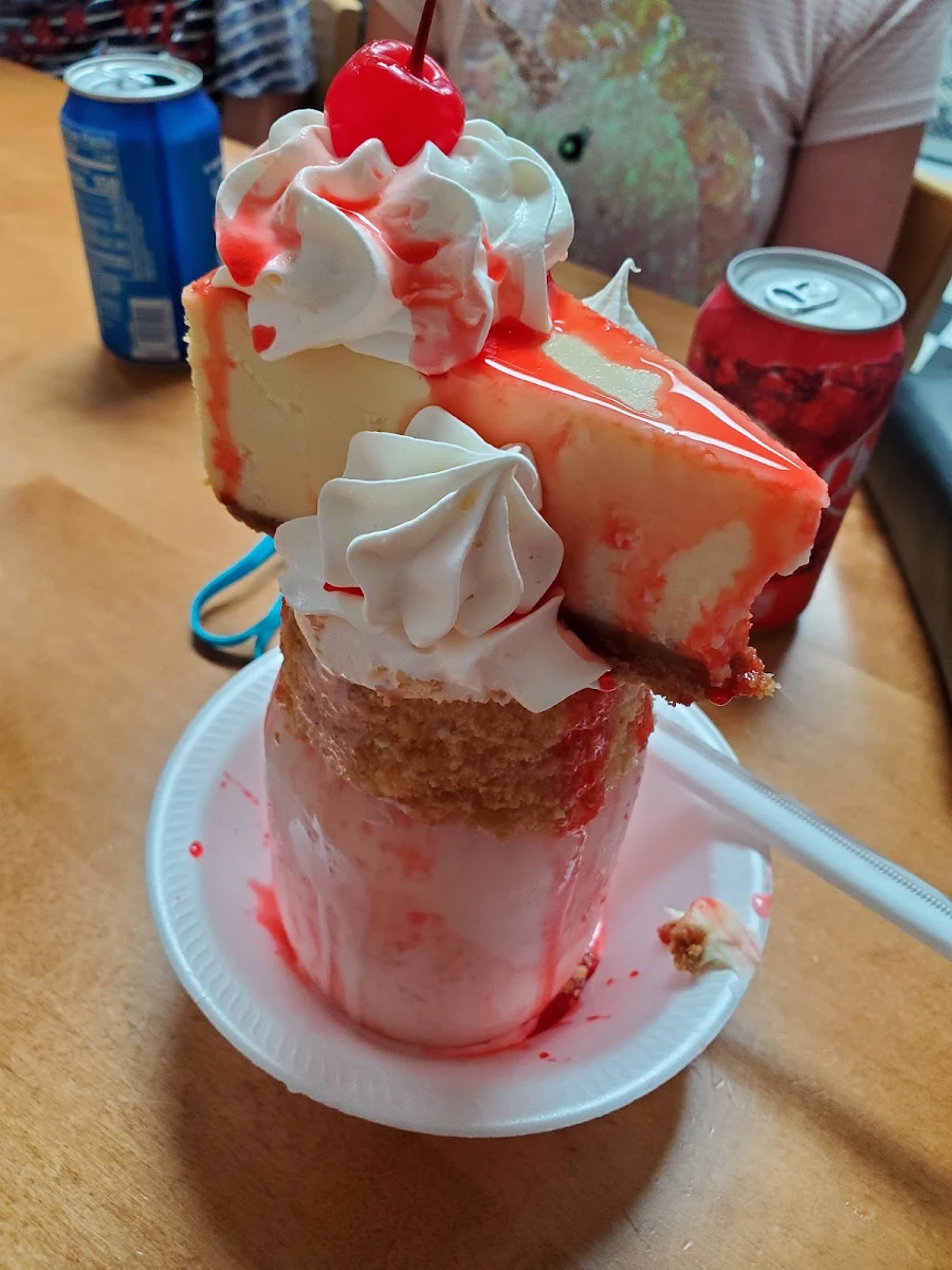 Strawberry Cheesecake Milkshake