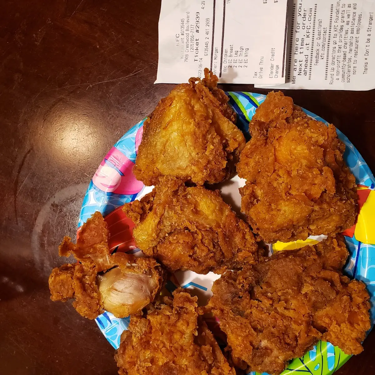Twice Cooked and Dried Out Chicken