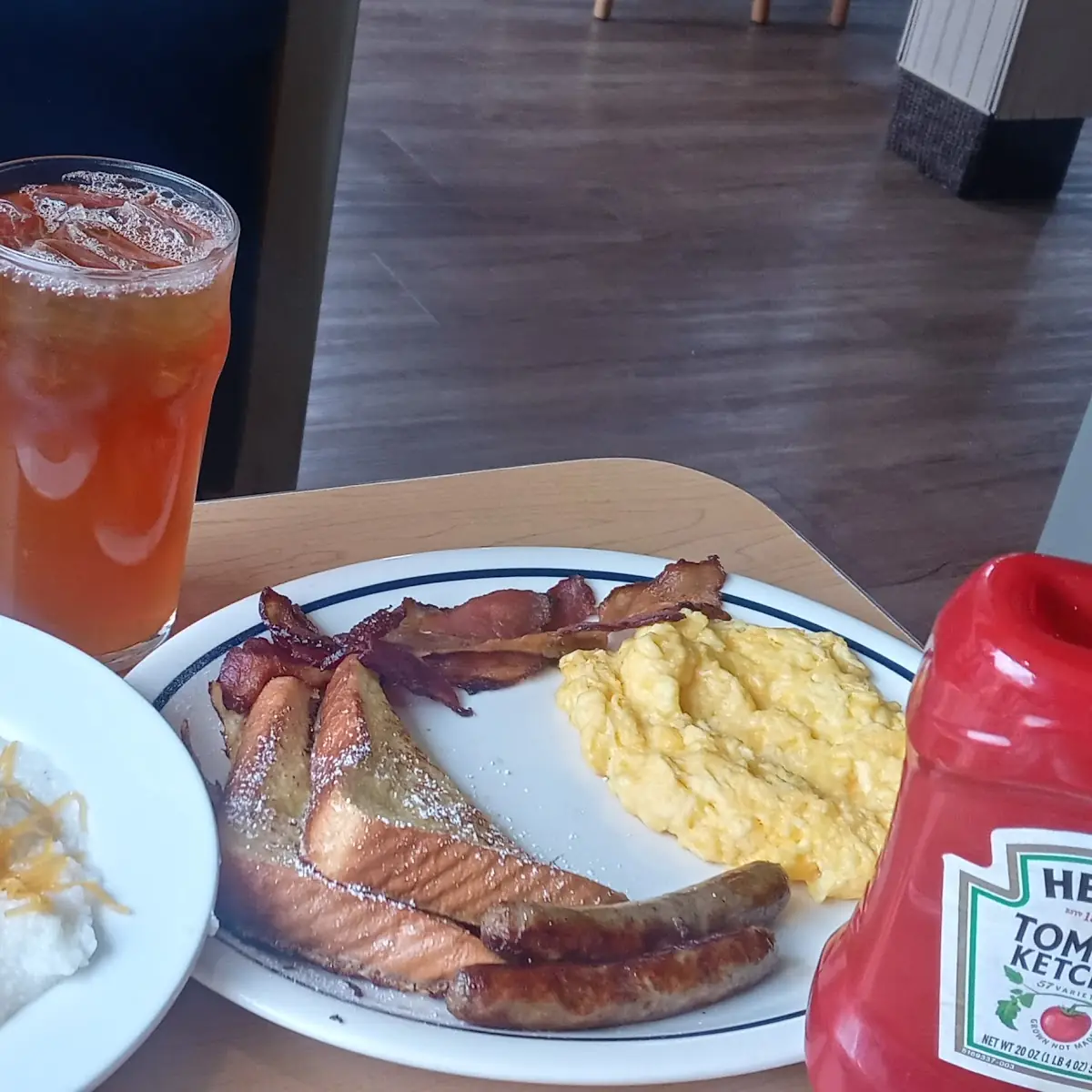 Two Egg Breakfast with Eggs Scrambled
