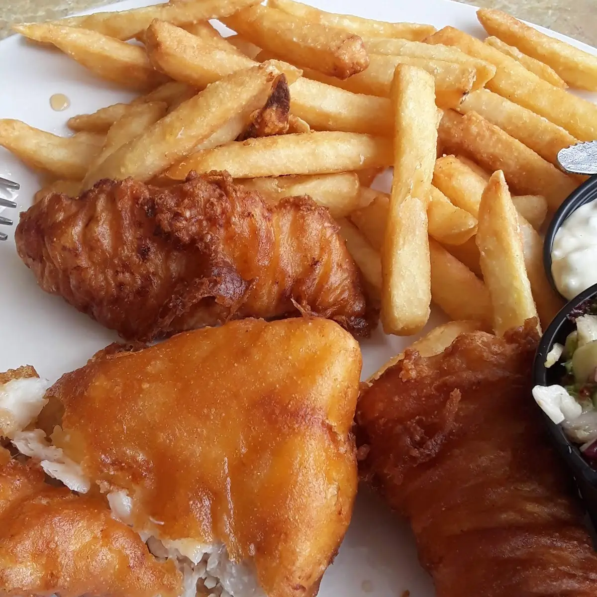 Beer Battered Fish & Chips