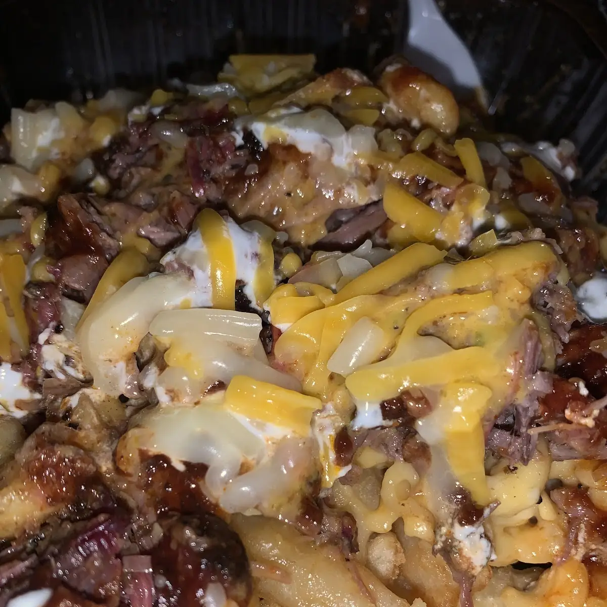 Mac N Cheese w Brisket