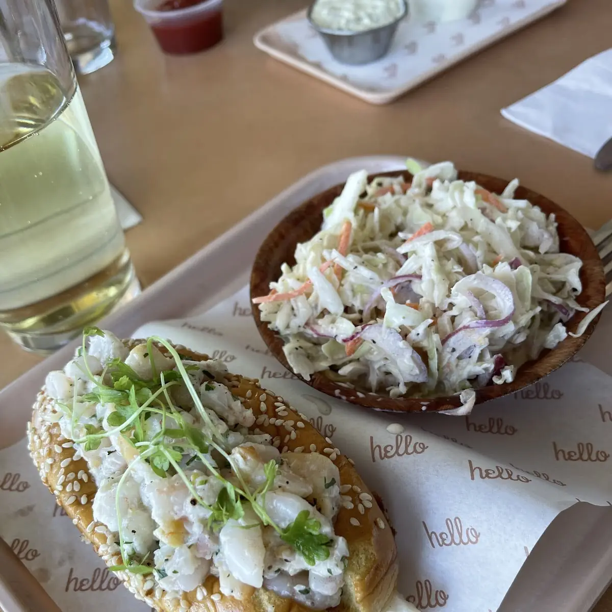 World Famous Peekytoe Milkbread Crab Roll