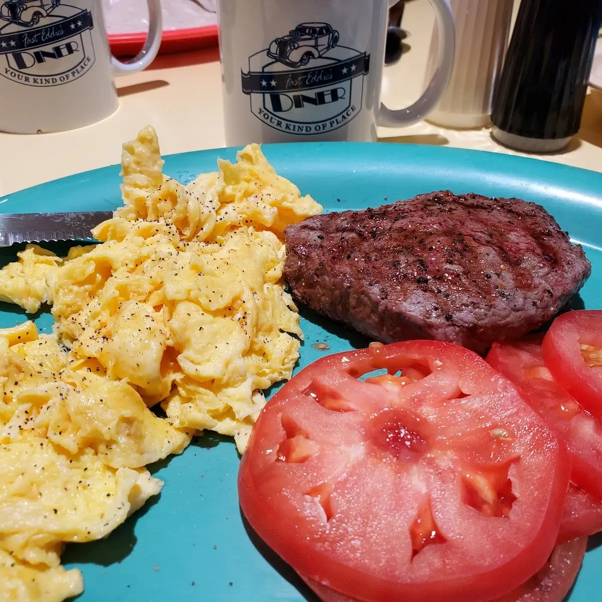 Pork Chops & Eggs