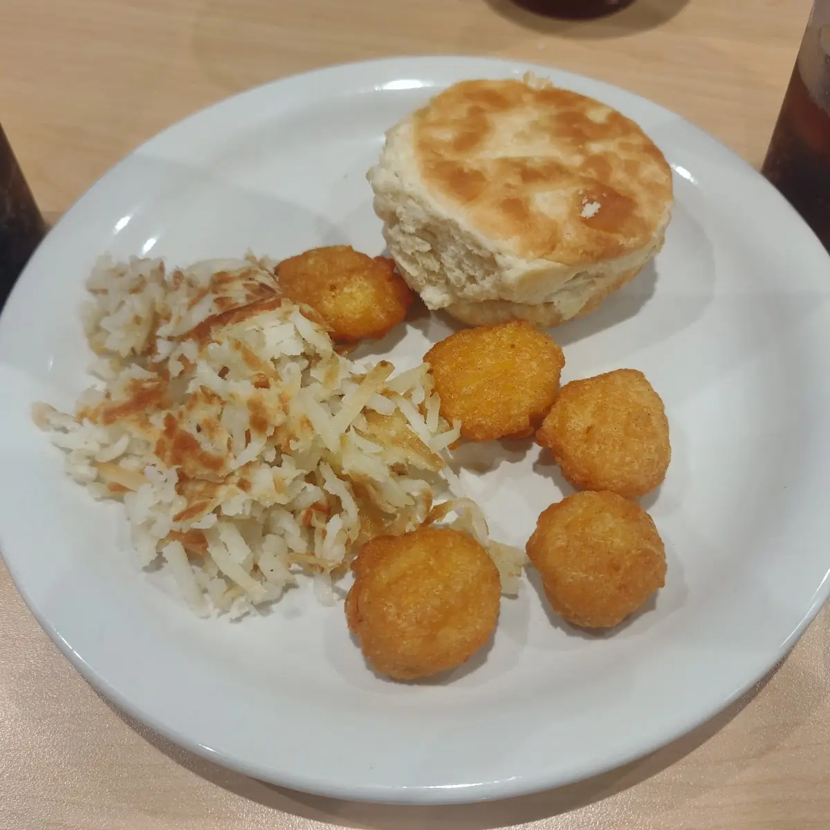 Hash Browns Biscuit Corn Muffin