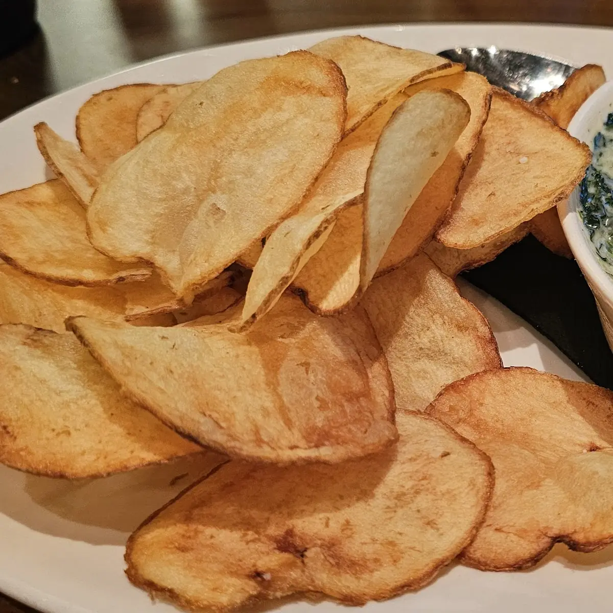 Spinach Dip with Chips