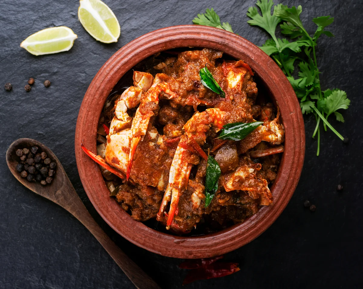 Crab Curry, SS Rotti Palace